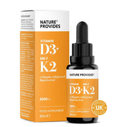 Nature Provides Vitamin D3 & K2 Liquid Drops 30 ml