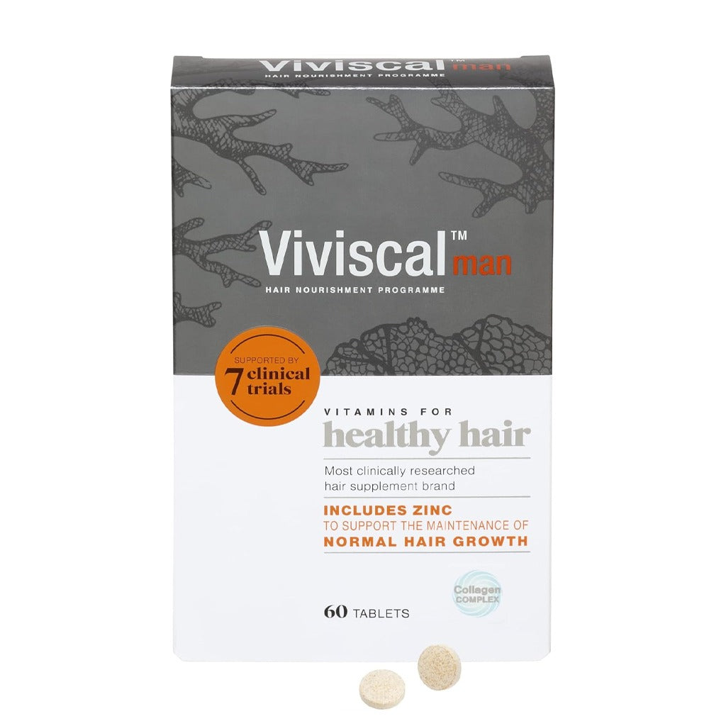 فيفيسكال فيتامينات الشعر للرجال 60 قرص - Viviscal Man Hair Vitamins 60 Tablets
