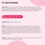 Zinc 25 mg Gummies 90's - Weight World Zinc 25 mg Gummies 90's