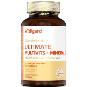 فيتامينات ومعادن نباتية 90 قرص- Wellgard Vegan Multivitamins & Minerals Tablets 90’s