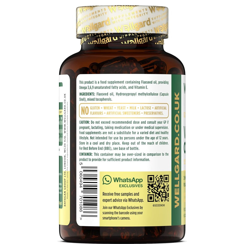 Wellgard Vegan Omega 3-6-9 60 Capsules