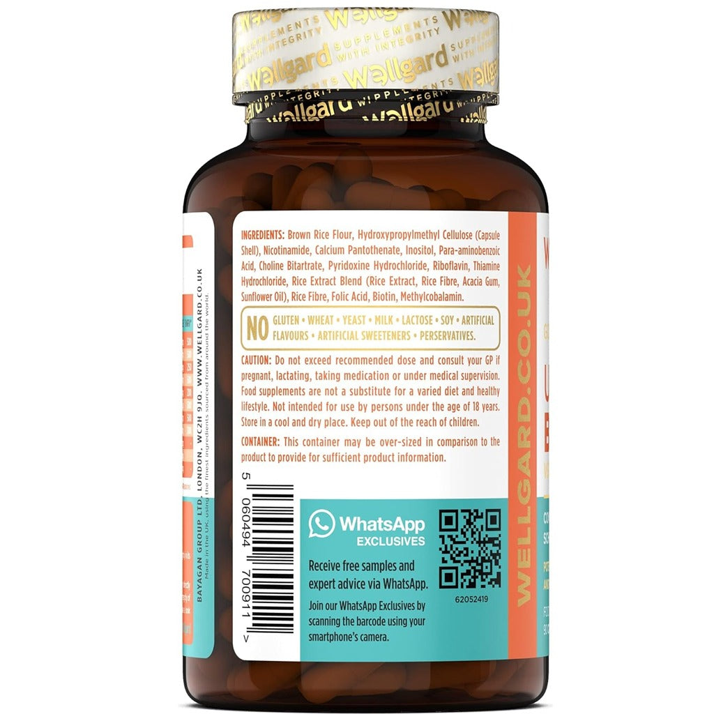 Wellgard Vegan Vitamin B Complex 90 Capsules