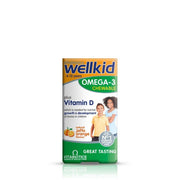 WellKid Omega 3 Chewable 60 Tablets