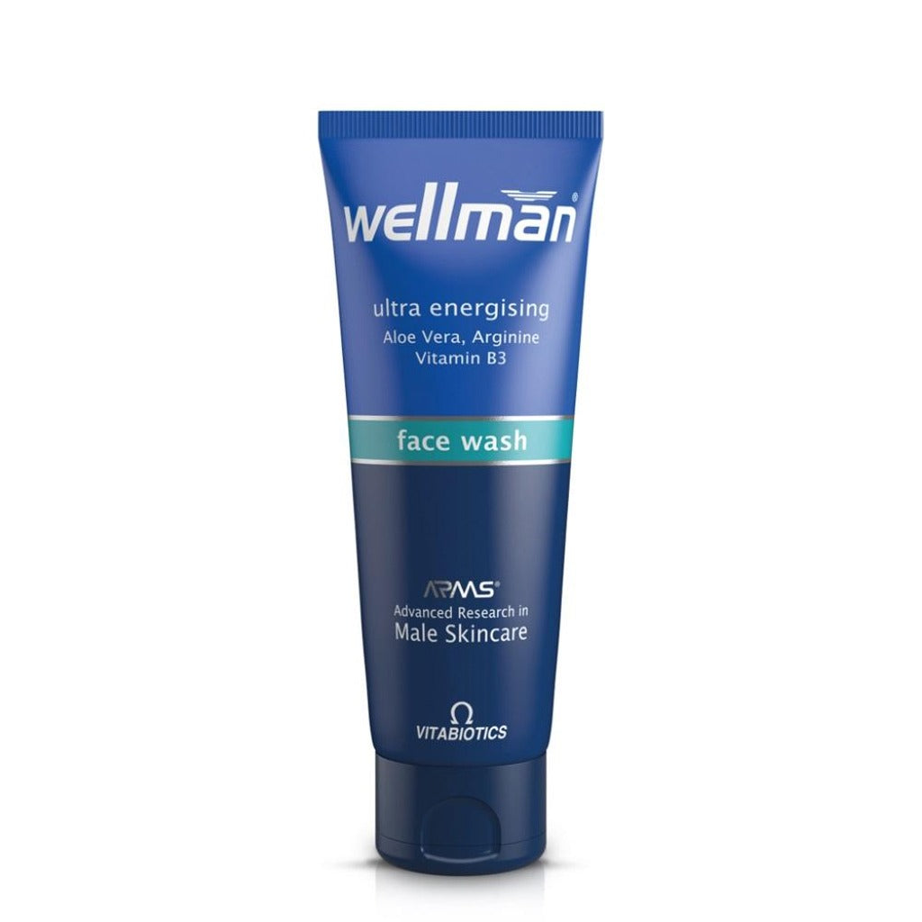 ويلمان غسول الوجه للرجال 125 مل - Wellman Face Wash 125ml