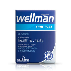 Wellman Original Men's Multivitamin 30 Tablets - Wellman Original 30's