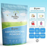 أشواغاندا باودر عضوي 250 جرام - The Healthy Tree Organic Ashwagandha Powder 250 gm - Herbanta -  تسوق الان بأفضل سعر في السعودية