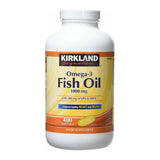 كبسولات اوميجا 3 المركزة  400 كبسولة - Kirkland Signature Omega 3 Fish Oil  1000 mg Softgels 400's - Herbanta -  تسوق الان بأفضل سعر في السعودية