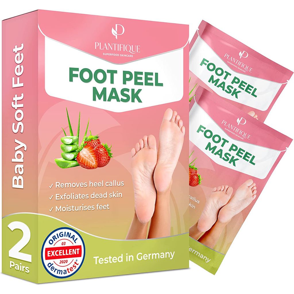Plantifique Foot Peel Mask 2 Pairs 