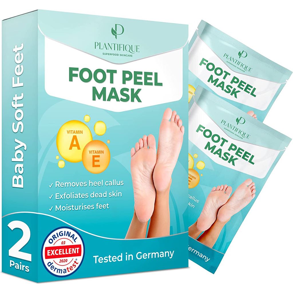Plantifique Foot Peel Mask 2 Pairs 