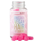 هيربرست يوني كورن فيتامينات الشعر للنباتيين 60 قطعة- Hairburst Unicorn Vegan Hair Vitamins 60's