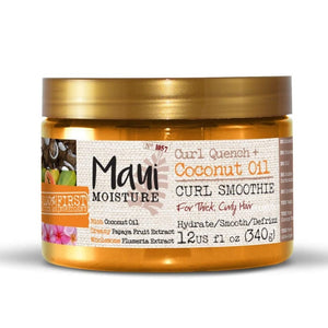 Maui Coconut Oil Hair Mask For Frizzy Hair 340 ml - Maui Moisture No. 1057 Coconut Oil Mask For Curly Hair 340 ml