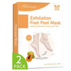 Foot Mask / 2 Pack - Mixbeauty Exfoliation Foot Peel Mask 2 Pairs
