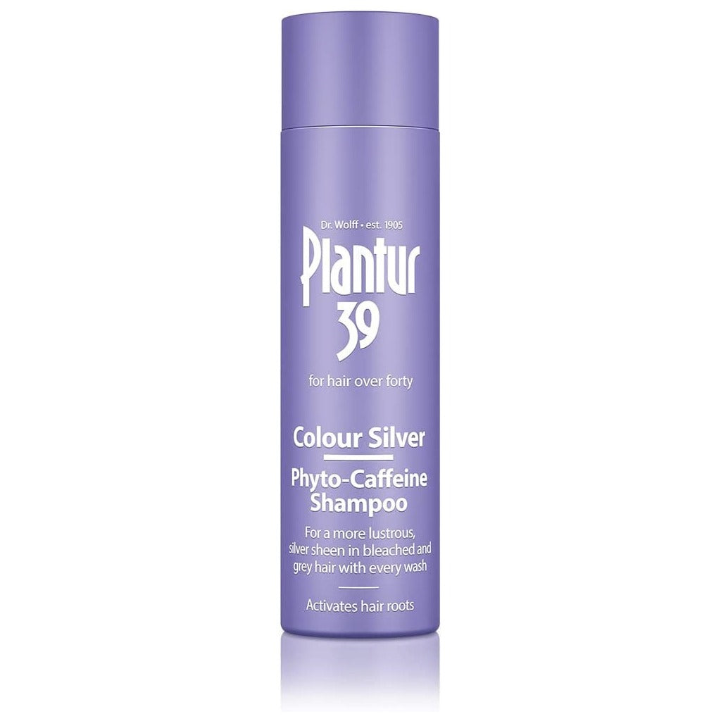 بلانتور 39  شامبو بنفسجي لنمو الشعر الأشقر والرمادي 250مل - Plantur 39 Colour Silver Phyto-Caffeine Shampoo 250ml - Herbanta -  تسوق الان بأفضل سعر في السعودية