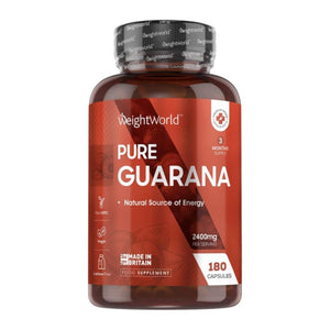 كبسولات الجوارانا 2400 ملج 180 كبسولة - Weight World Pure Guarana 2400 mg Capsules 180’s - Herbanta -  تسوق الان بأفضل سعر في السعودية