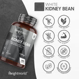 كبسولات الفاصوليا البيضاء 5000 ملج 180 كبسولة نباتية - Weight World White Kidney Bean 5000 mg 180 Vegan Capsules - Herbanta -  تسوق الان بأفضل سعر في السعودية
