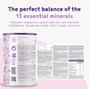 مركب المعادن والعناصر الغذائية بودرة 450 جرام - Alpha Foods Minerals & Trace Elements Complex Powder 450 gm