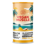 Alpha Foods Vegan Muscle Beach Body Tonic Powder, Pina Colada Flavor 600 gm
