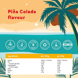 مسحوق بروتين نباتي منشط للجسم بنكهة بينا كولادا 600 جرام - Alpha Foods Vegan Muscle Beach Body Tonic Powder, Pina Colada Flavour 600 gm