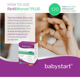 بيبي ستارت فرتيل وومان بلس 120 قرص - Babystart FertilWoman Plus 120 Tablets - Herbanta -  تسوق الان بأفضل سعر في السعودية