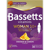 باسيتس فيتامينات للسيدات فوق الخمسين 30 قرص باستيليا مضغ - Bassetts Vitamins Woman 50+ Multivitamins & Multiminerals Pastilles 30's - Herbanta -  تسوق الان بأفضل سعر في السعودية