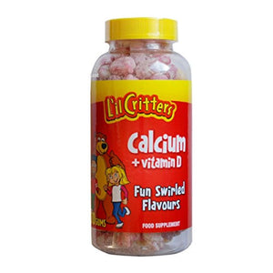 كالسيوم وفيتامين د مضغ للاطفال 200 قطعة - L'il Critters Calcium with Vitamin D Gummy Bears 200's - Herbanta -  تسوق الان بأفضل سعر في السعودية