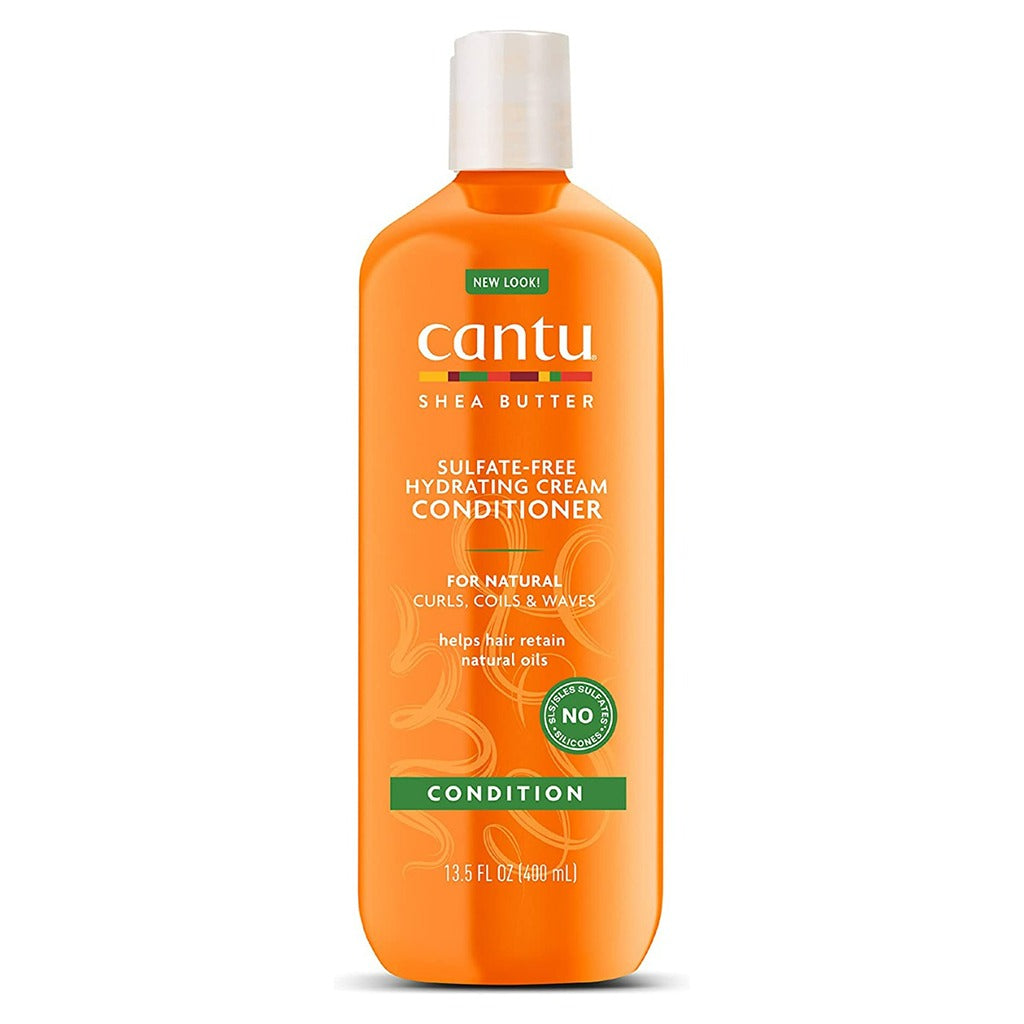 كانتو بلسم الشعر بزبدة الشيا خالي من السلفات 400 جم - Cantu Shea Butter Sulfate-Free Hydrating Cream Conditioner 400ml - Herbanta -  تسوق الان بأفضل سعر في السعودية