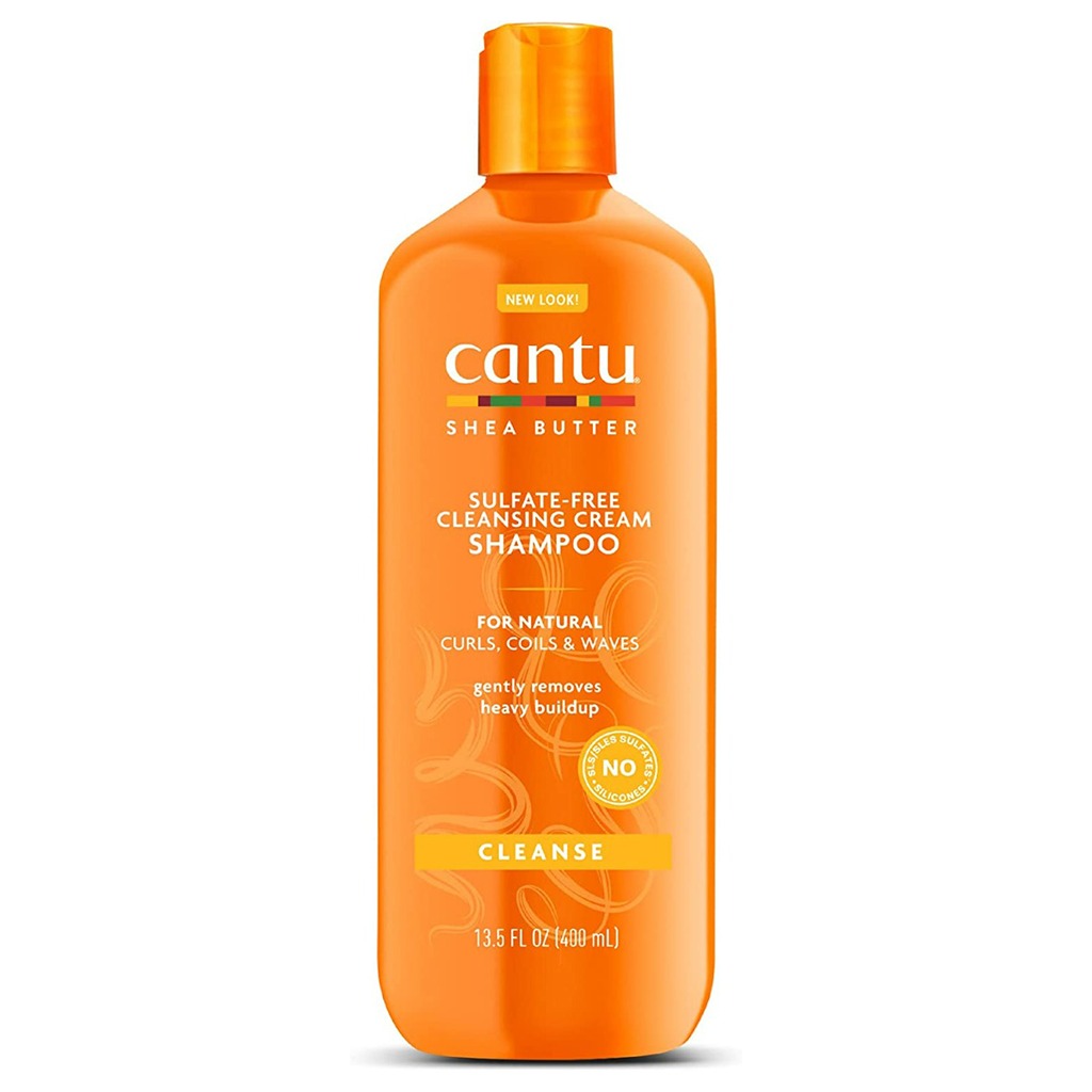 كانتو شامبو الشعر بزبدة الشيا خالي من السلفات 400 جم - Cantu Shea Butter Sulfate-Free Cleansing Cream Shampoo 400ml - Herbanta -  تسوق الان بأفضل سعر في السعودية