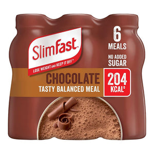 SlimFast High Protein Shake Bottles 6 x 325 ml