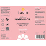 Fushi Organic Rosehip Oil 100 ml