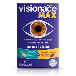 فيجين ايس ماكس  56 قرص - Visionace Max 56's - Herbanta -  تسوق الان بأفضل سعر في السعودية