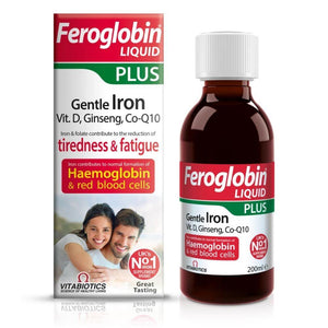 فيروجلوبين بلس حديد مع الجينسنج السيبيري شراب 200 مل - Feroglobin Liquid Plus 200 ml - Herbanta - تسوق الان بأفضل سعر في السعودية