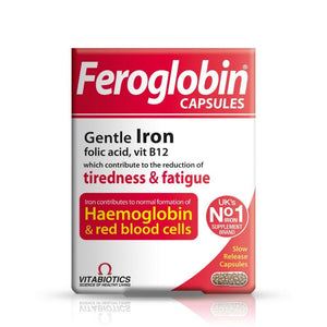 فيروجلوبين حديد 30 كبسولة - Feroglobin Capsules 30's - Herbanta - تسوق الان بأفضل سعر في السعودية