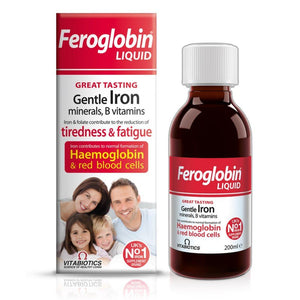 فيروجلوبين حديد شراب 200 مل - Feroglobin Liquid 200 ml - Herbanta - تسوق الان بأفضل سعر في السعودية