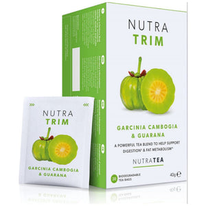 شاي الجارسينيا 20 كيس - NUTRA TRIM Garcinia Cambogia Diet Tea 20 Tea Bags