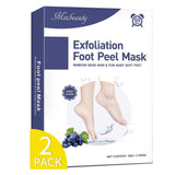 Foot Mask / 2 Pack - Mixbeauty Exfoliation Foot Peel Mask 2 Pairs