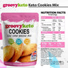 جروفي كيتو خليط كوكيز قليل الكربوهيدرات 255 جرام - Groovy Keto Cookies Low Carb Baking Mix 255 gm
