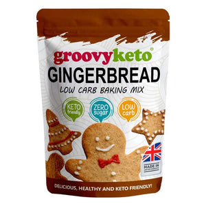 جروفي كيتو خليط خبز بالزنجبيل قليل الكربوهيدرات 255 جرام - Groovy Keto Gingerbread Low Carb Baking Mix 255 gm