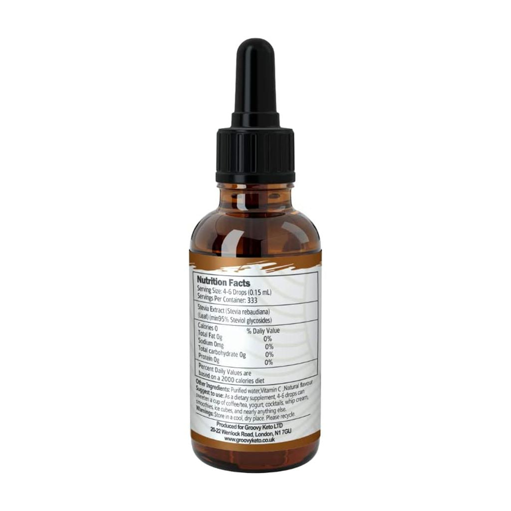Groovy Keto Liquid Stevia Drops 50 ml