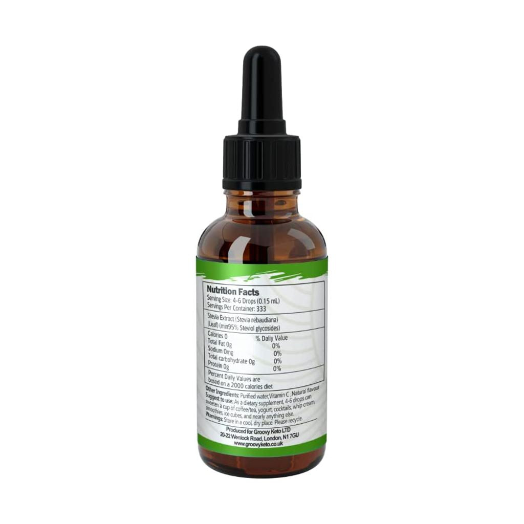 Groovy Keto Liquid Stevia Drops 50 ml