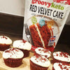 جروفي كيتو خليط ريد فيلفيت كيك قليل الكربوهيدرات 270 جرام - Groovy Keto Red Velvet Cake Low Carb Baking Mix 270 gm
