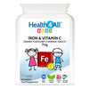 حديد مع فيتامين سي للاطفال 60 قرص مضغ - Health4All Kids Iron & Vitamin C Chewable Tablets 60's