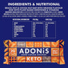 أدونيس كيتو بار قليل السعرات بين الوجبات  16 قطعة - Adonis Keto Nut Bar 16 Bars - Herbanta -  تسوق الان بأفضل سعر في السعودية