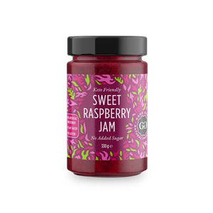 مربى الراسبيري مناسبة لنظام الكيتو 330 جم - Good Good Keto Friendly Sweet Raspberry Jam 330 g