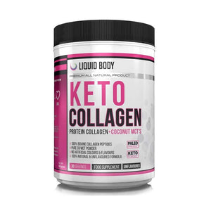 كيتو كولاجين مع زيت جوز الهند 400 جم - Liquid Body Keto Protein Collagen & Coconut MCT 400 g - Herbanta -  تسوق الان بأفضل سعر في السعودية