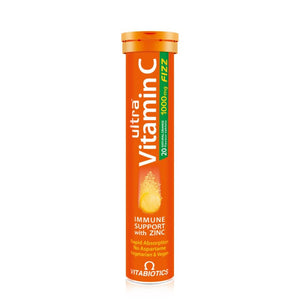 ألترا فيتامين سي 1000مجم فوار 20 قرص - Ultra Vitamin C Fizz Orange Flavour 20's - Herbanta - تسوق الان بأفضل سعر في السعودية