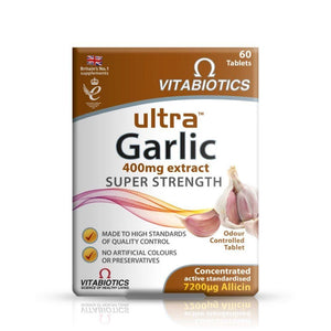 ألترا ثوم 400 مجم 60 قرص - Ultra Garlic 60's - Herbanta - تسوق الان بأفضل سعر في السعودية