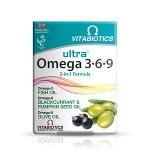 ألترا أوميجا 3.6.9 - 60 كبسولة - Ultra Omega 3.6.9 - 60's - Herbanta -  تسوق الان بأفضل سعر في السعودية