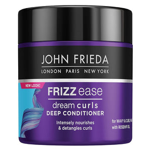 جون فريدا ماسك لمعالجة وترطيب الشعر المموج  150 مل - John Frieda Frizz Ease Dream Curls Deep Conditioner Hair Mask 150 ml - Herbanta -  تسوق الان بأفضل سعر في السعودية