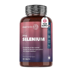 سيلينيوم 200 ميكج 365 قرص نباتي - Maxmedix Selenium 200 mcg 365 Vegan Tablets - Herbanta -  تسوق الان بأفضل سعر في السعودية