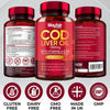 Cod Liver Oil 1000 mg 365 Capsules - Mayfair Cod Liver Oil 1000 mg Softgels 365's 